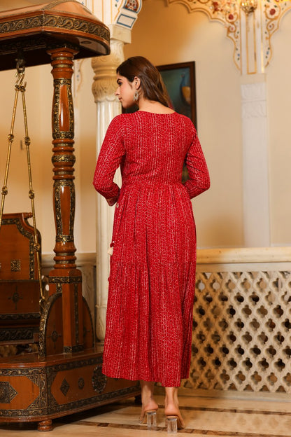 Beautiful Designer Middie Gown