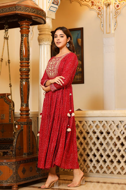 Beautiful Designer Middie Gown