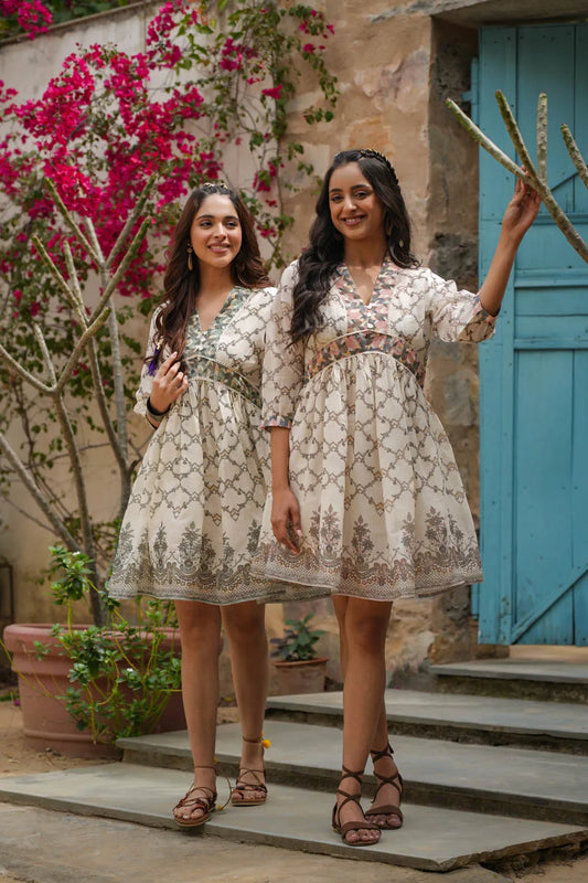 cotton printed smooth and comfortable dress