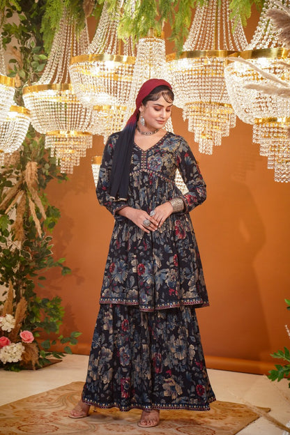 Heavenly Hues Rayon Kurta Set