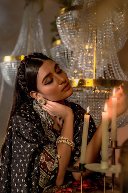 Solid Serenity Chinon Sharara Set🤩