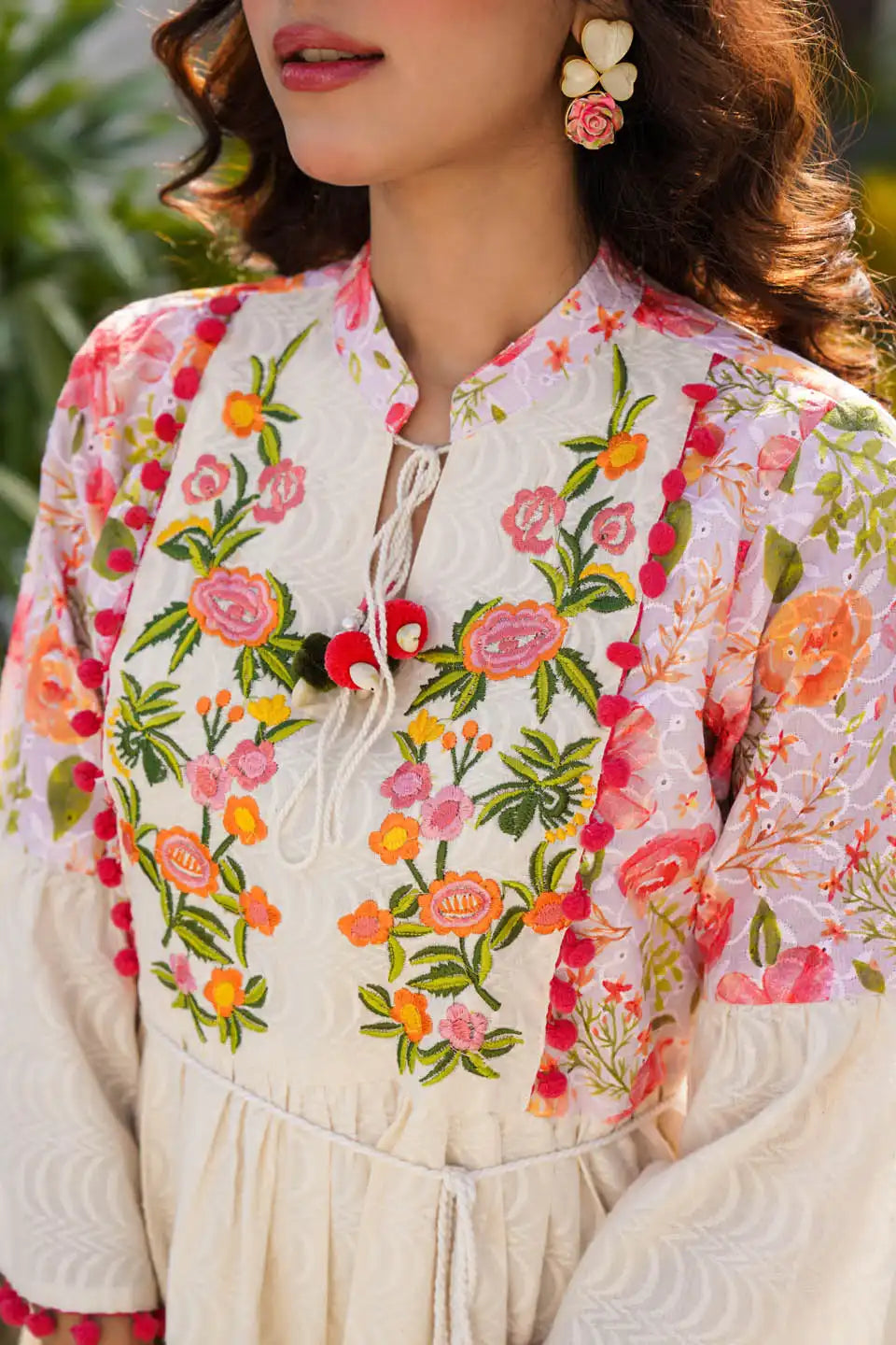 Floral Boho Chic Fit & Flare Short Dress
