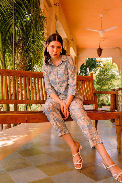 Timeless Modal Chanderi Coord Set😍