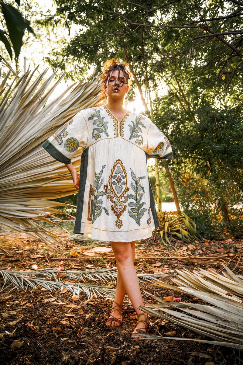 Limited Edition Embroidery Shorts Dress 🔥