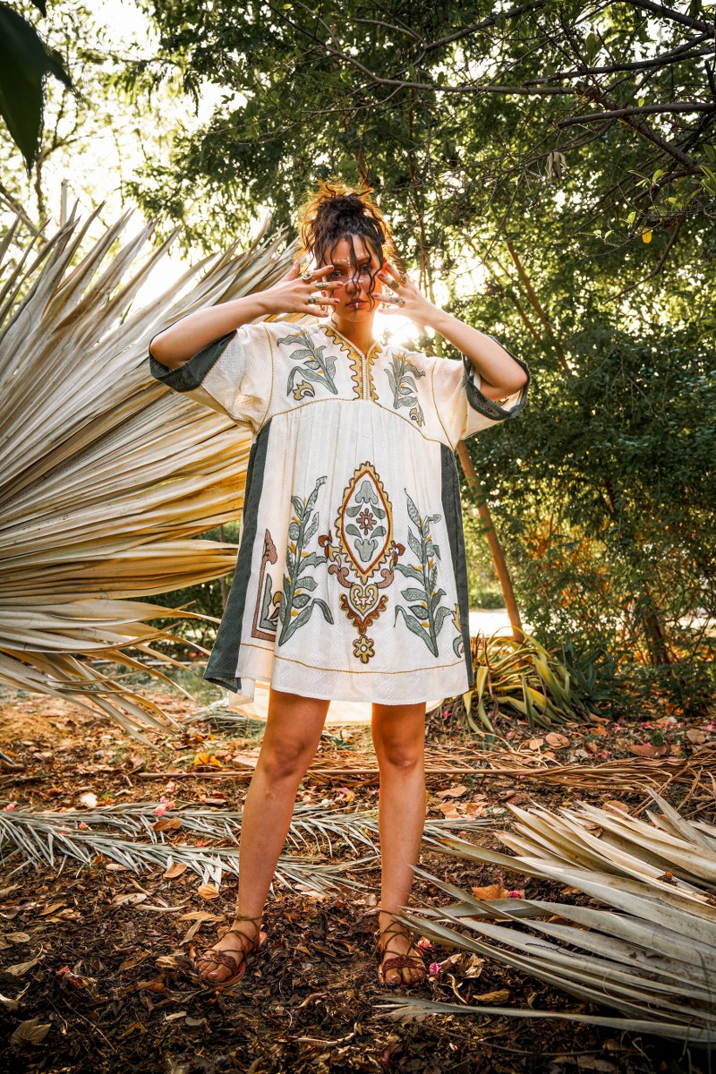 Limited Edition Embroidery Shorts Dress 🔥