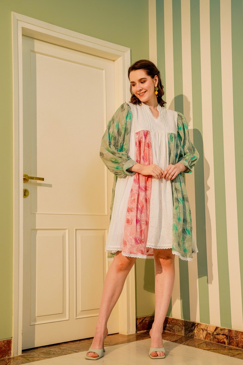 Fashionable Multicolor Dress