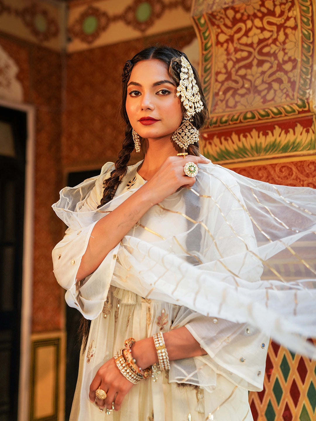 Exquisite Cotton Sharara Set