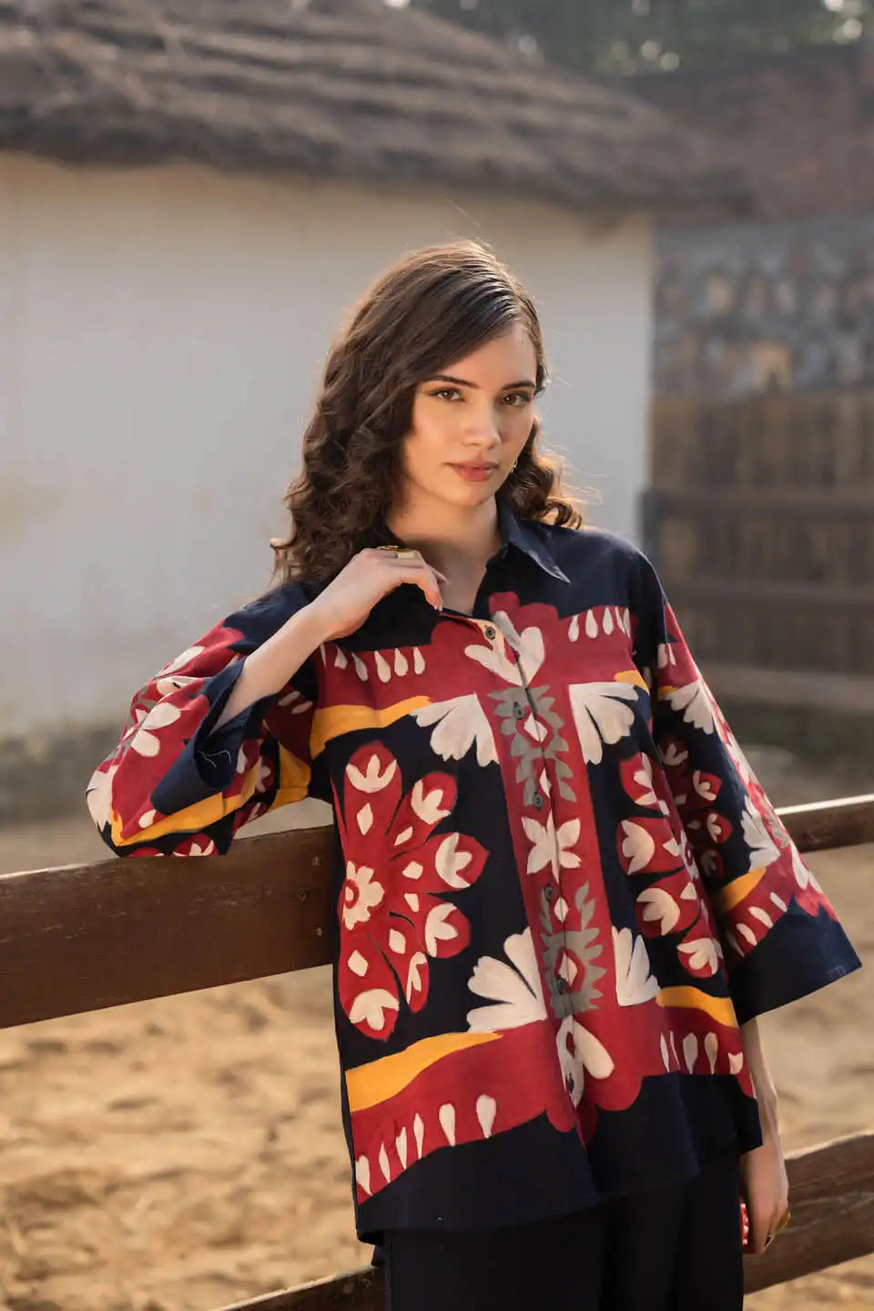 Poplin Brush Paint Co-ord Set