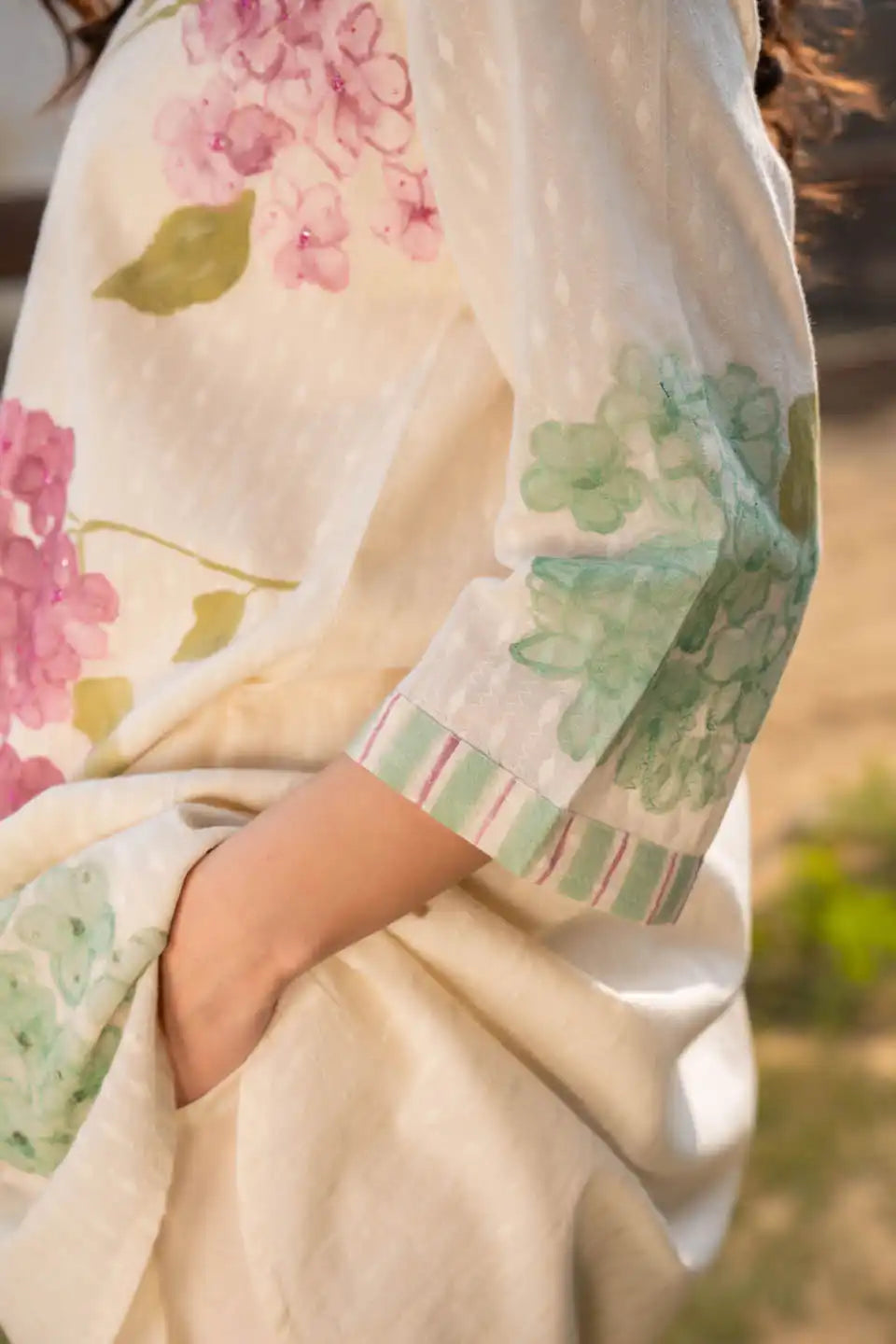 Elegant Floral Printed Co-Ord Set