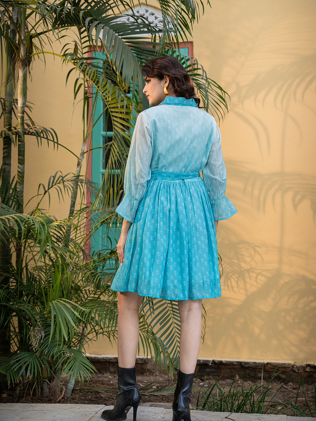 Embroidered Whimsy: Short Dress Trio