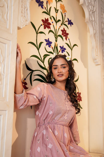 Stylish Cotton Long Gown
