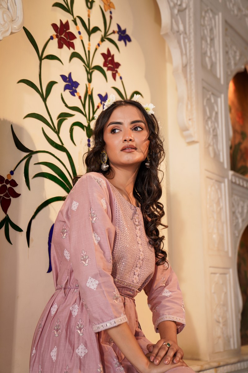 Stylish Cotton Long Gown