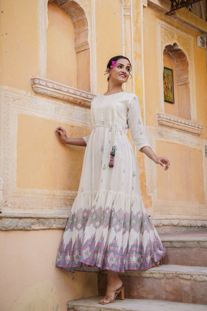 Impressive 3 Color Gown