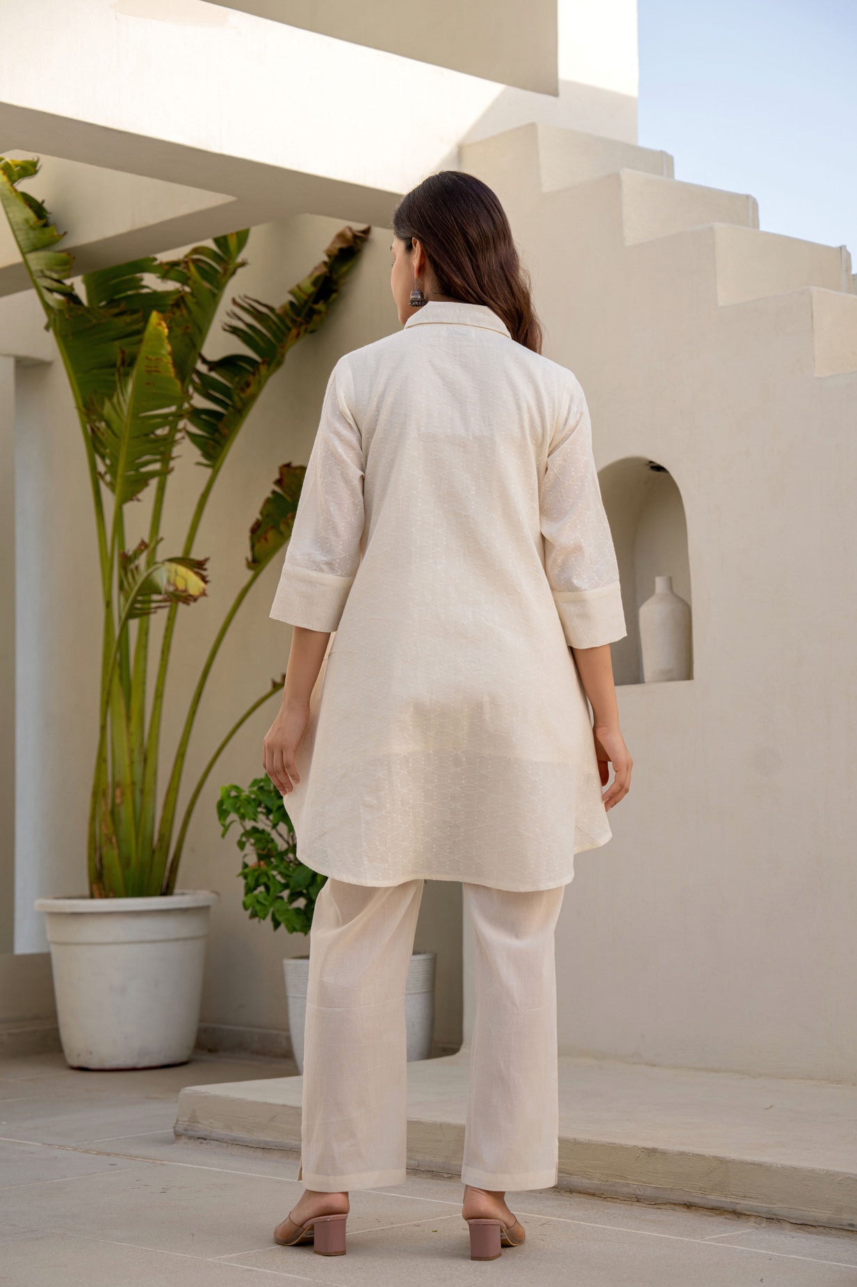 womens cotton dobi kurta with pant
