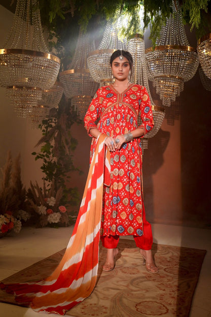 Solid Serenity Rayon Kurta Set