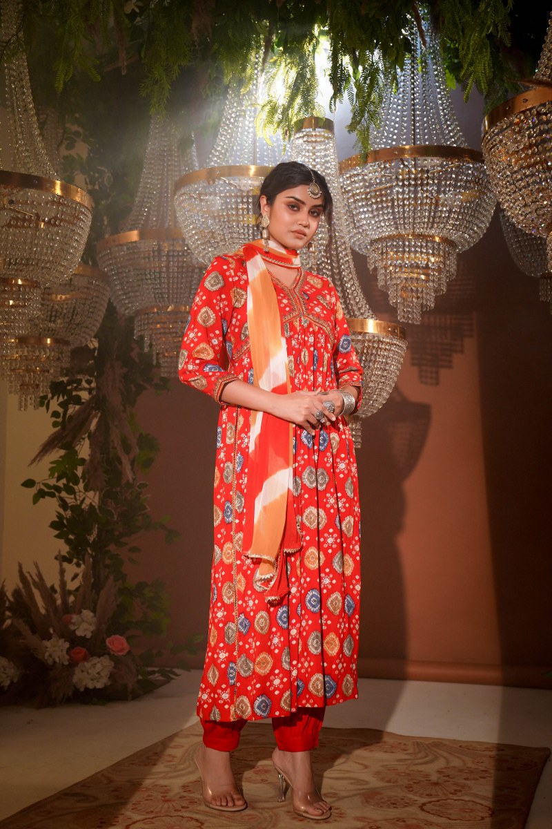 solid serenity rayon kurta set