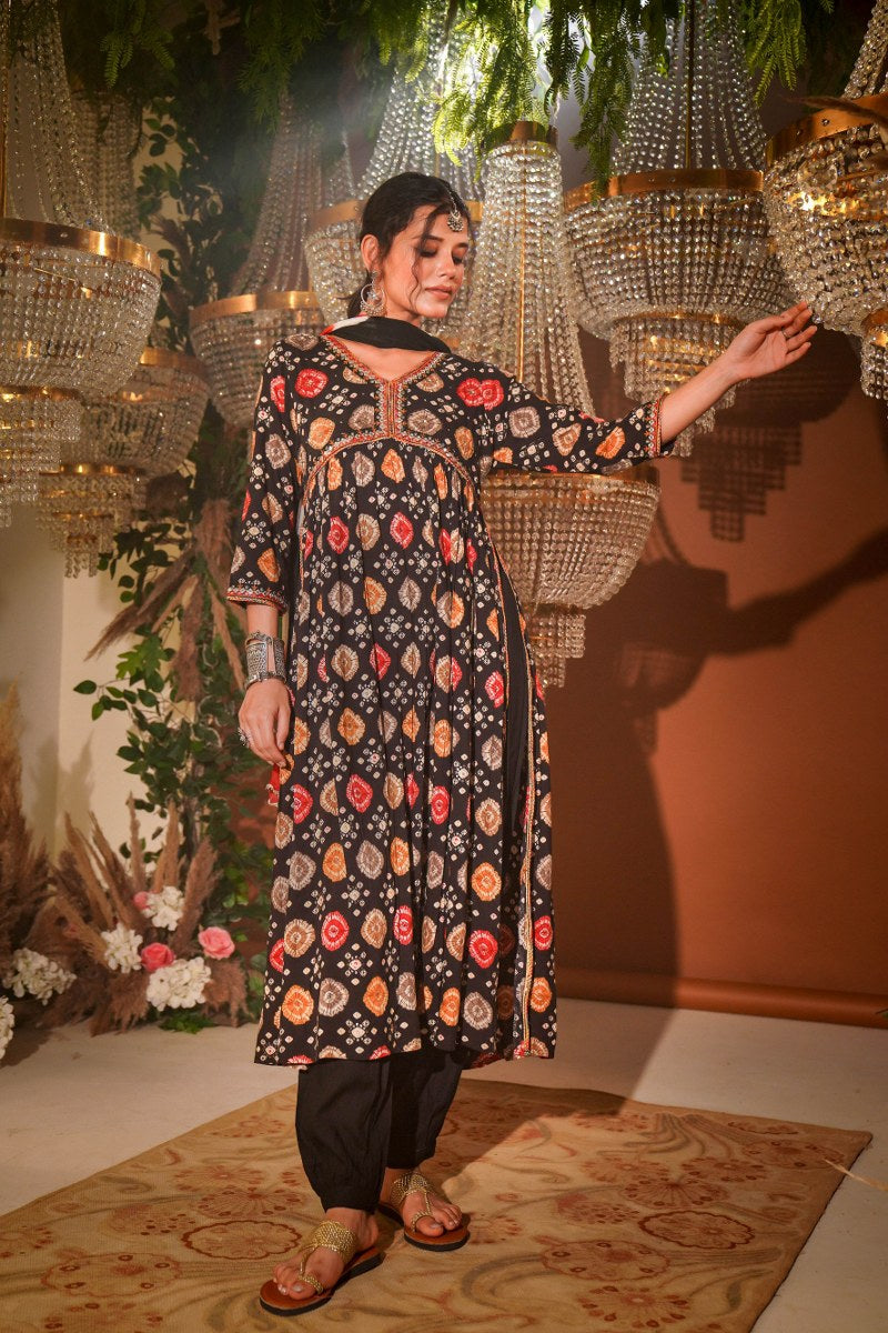 solid serenity rayon kurta set