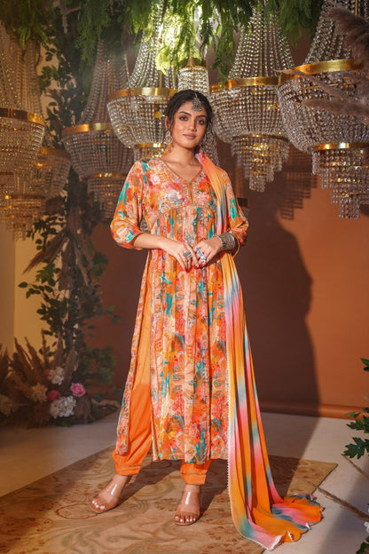 Magical Crepe Kurta Set