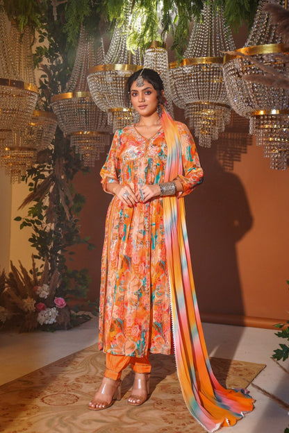 Magical Crepe Kurta Set