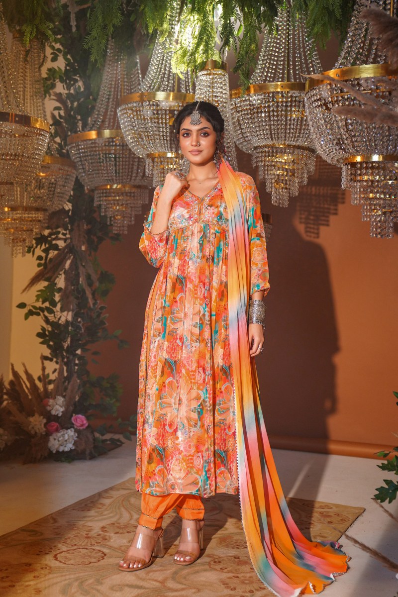Magical Crepe Kurta Set