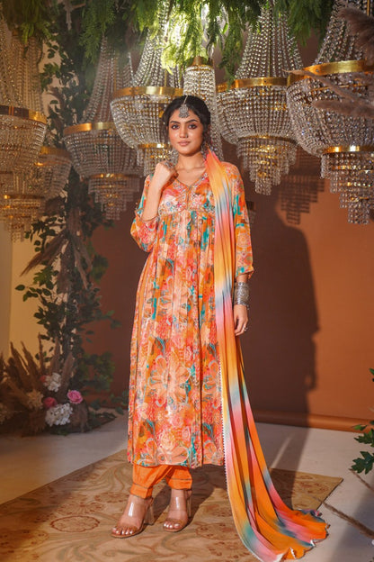Magical Crepe Kurta Set