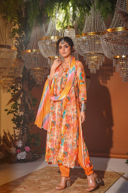 Magical Crepe Kurta Set