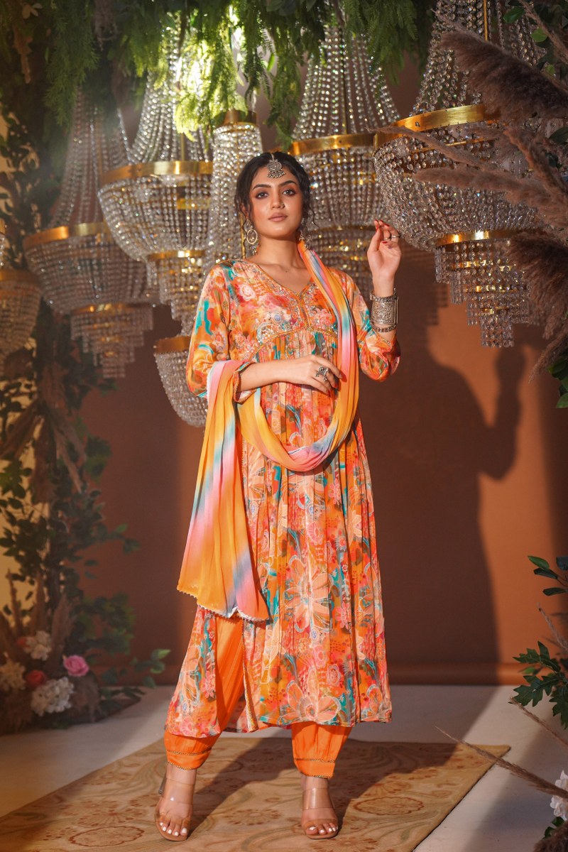 Magical Crepe Kurta Set
