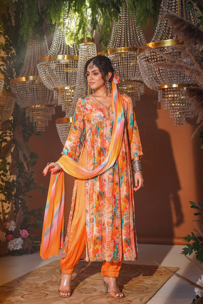 Magical Crepe Kurta Set