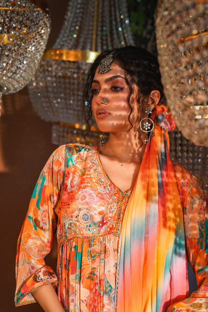 Magical Crepe Kurta Set