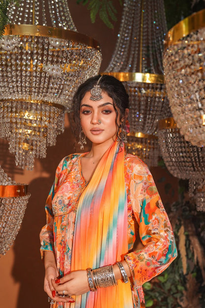 Magical Crepe Kurta Set