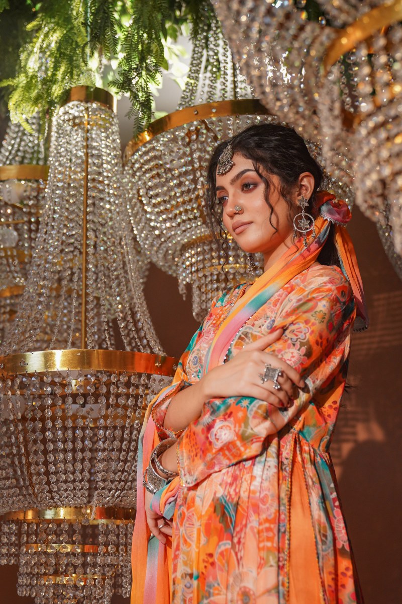 Magical Crepe Kurta Set