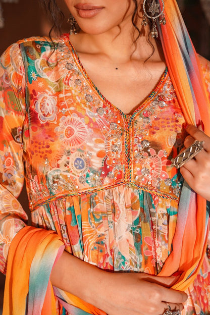 Magical Crepe Kurta Set