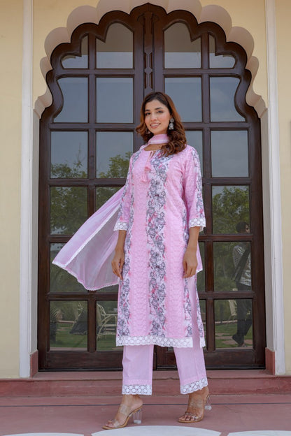 Paradise Cotton Kurta Set