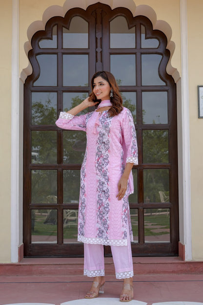 Paradise Cotton Kurta Set