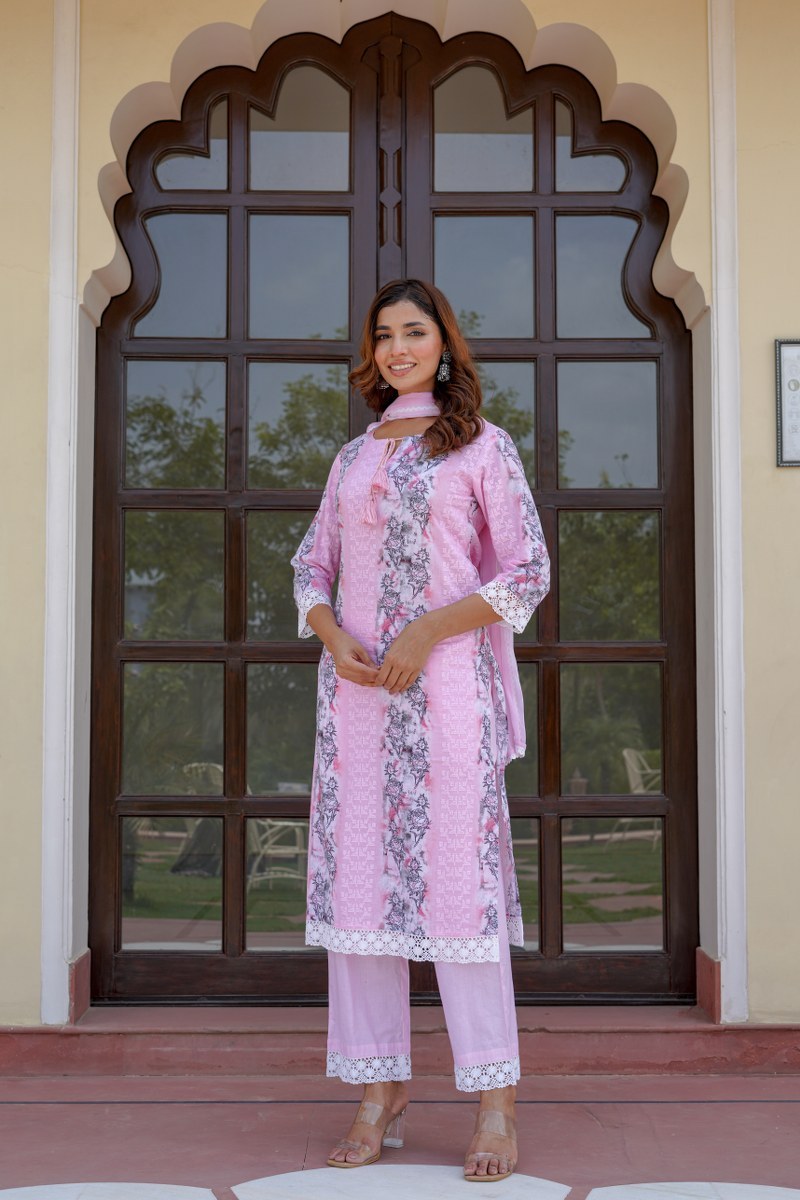 Paradise Cotton Kurta Set
