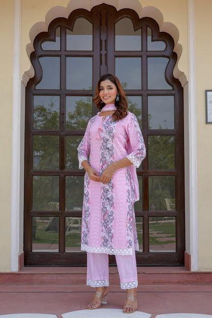 Paradise Cotton Kurta Set