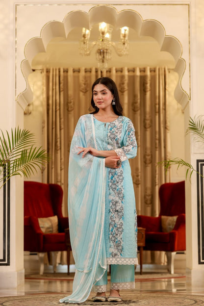 Paradise Cotton Kurta Set