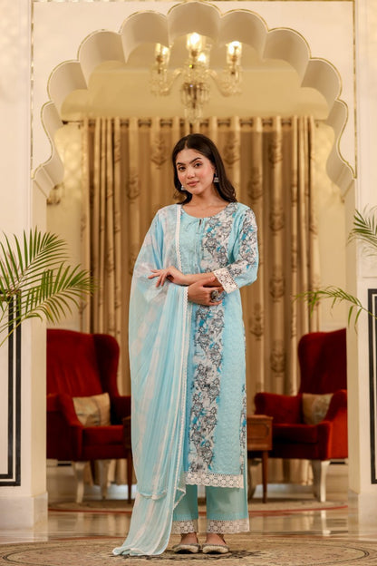 Paradise Cotton Kurta Set
