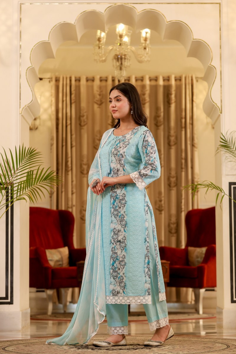 Paradise Cotton Kurta Set