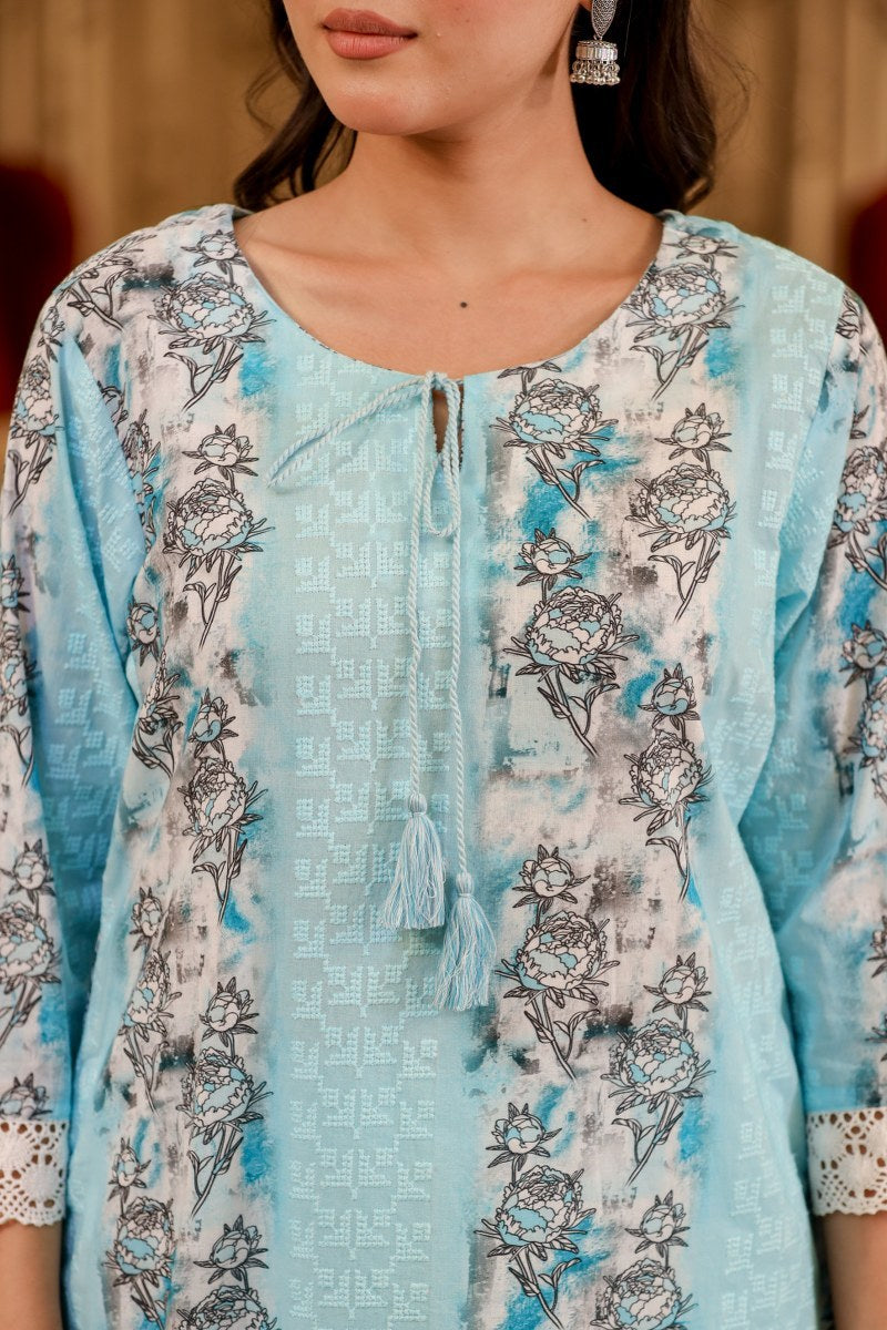 Paradise Cotton Kurta Set