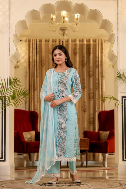 Paradise Cotton Kurta Set