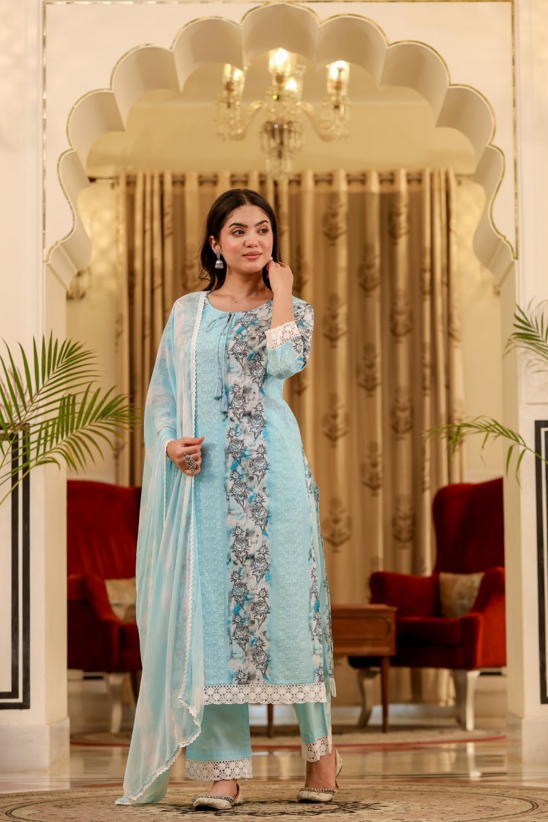 Paradise Cotton Kurta Set