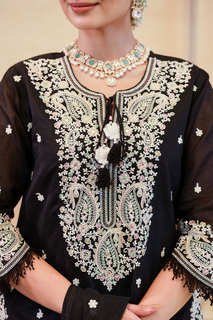 The Black Chanderi