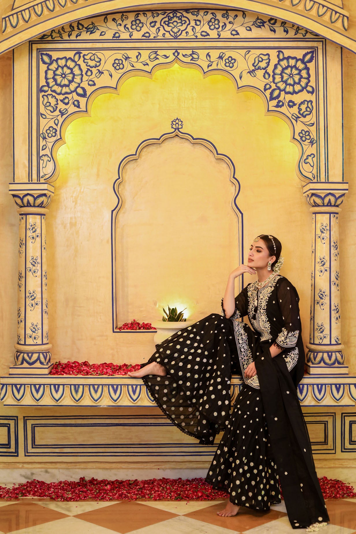 The Black Chanderi