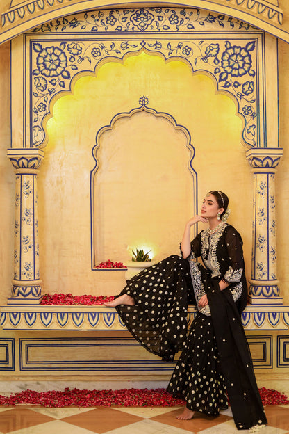 The Black Chanderi