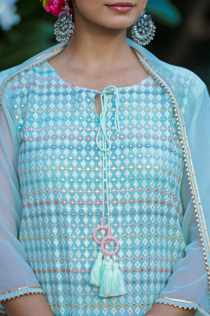 The Blue Georgette