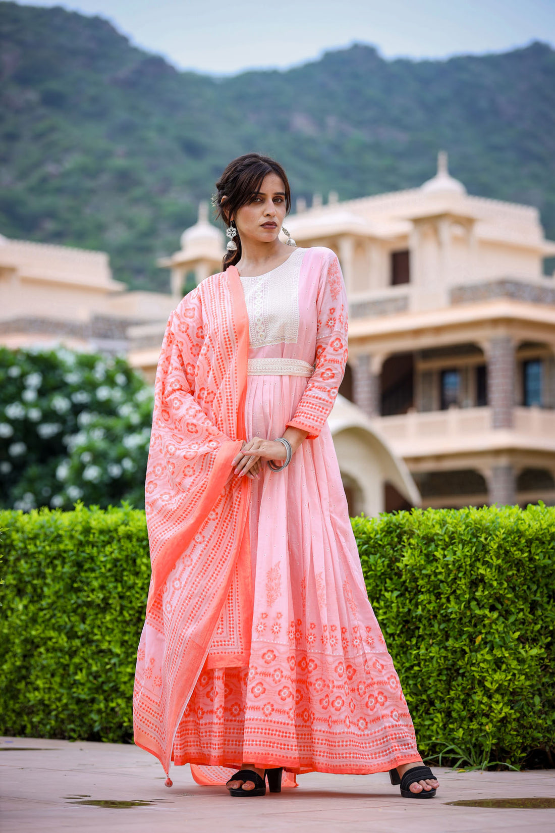 Beautiful PinkLong Dress