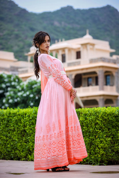 Beautiful PinkLong Dress