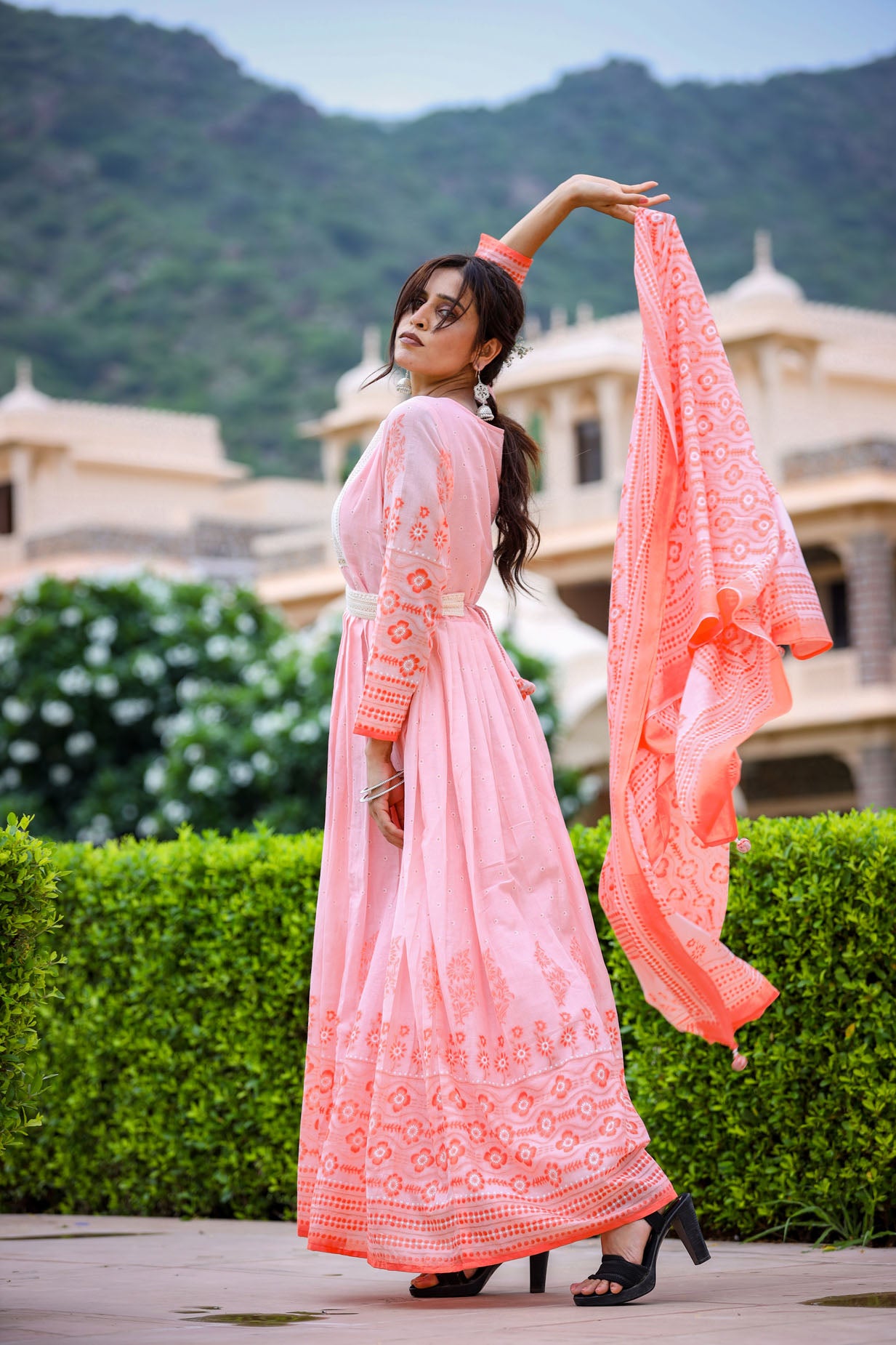 Beautiful PinkLong Dress