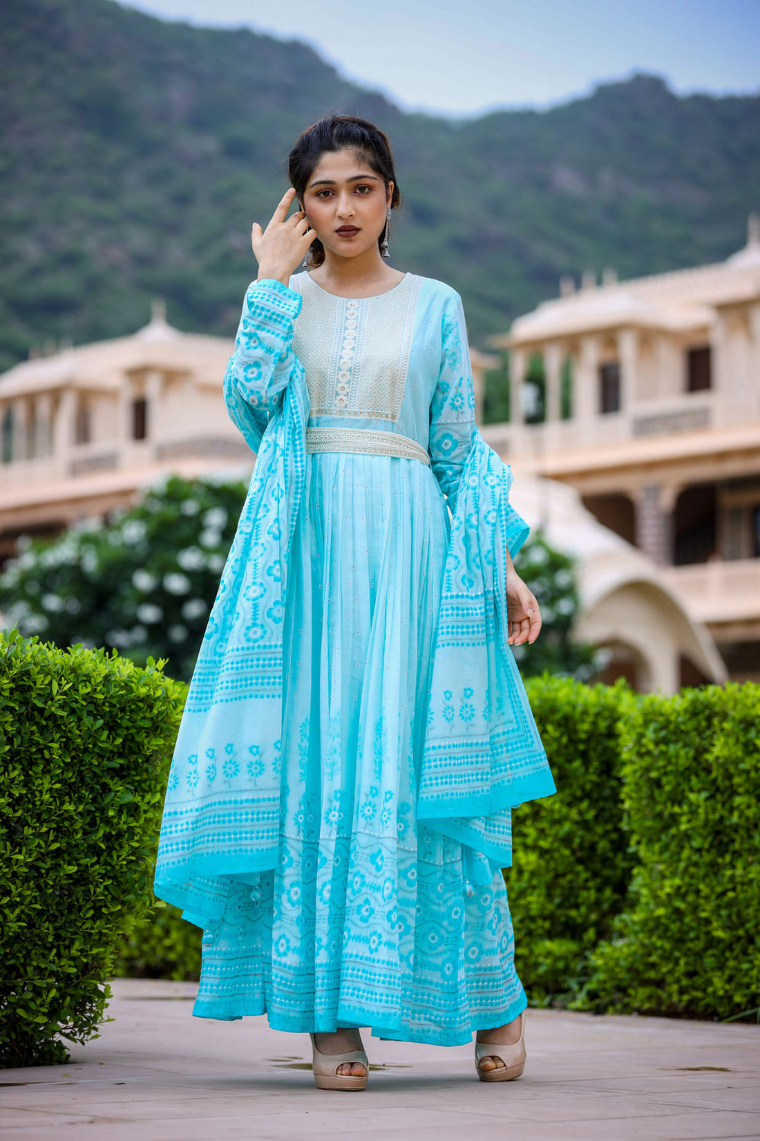 Beautiful Blue Long Dress